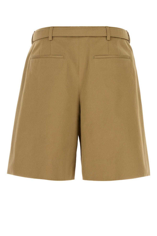 Beige drill bermuda shorts SAINT LAURENT (860929Y7I14)