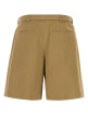 Beige drill bermuda shorts SAINT LAURENT (860929Y7I14)