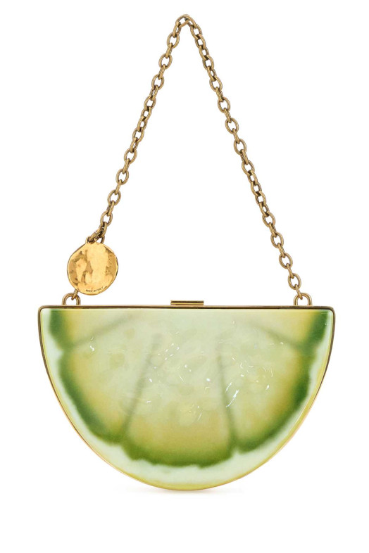 Multicolor resin mini Limone clutch SAINT LAURENT (864401JAAMG)