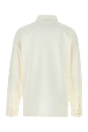 White stretch piquet shirt GUCCI (864621XJHTW)