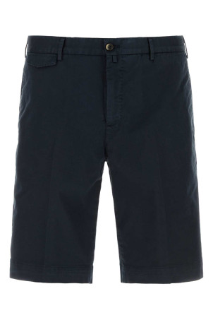Midnight blue stretch cotton bermuda shorts PT TORINO (CBBTKCZ00CL1PU42)