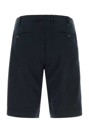 Midnight blue stretch cotton bermuda shorts PT TORINO (CBBTKCZ00CL1PU42)