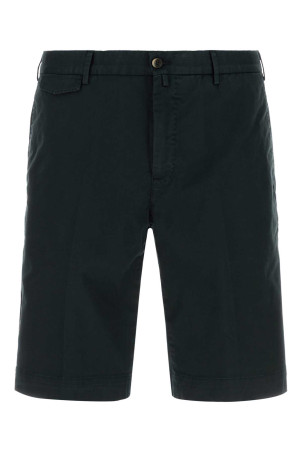 Black stretch cotton bermuda shorts PT TORINO (CBBTKCZ00CL1PU42)