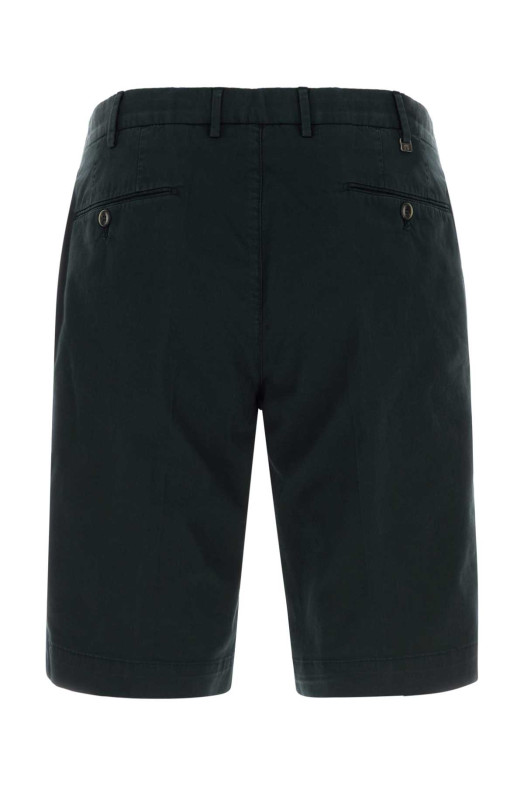 Black stretch cotton bermuda shorts PT TORINO (CBBTKCZ00CL1PU42)