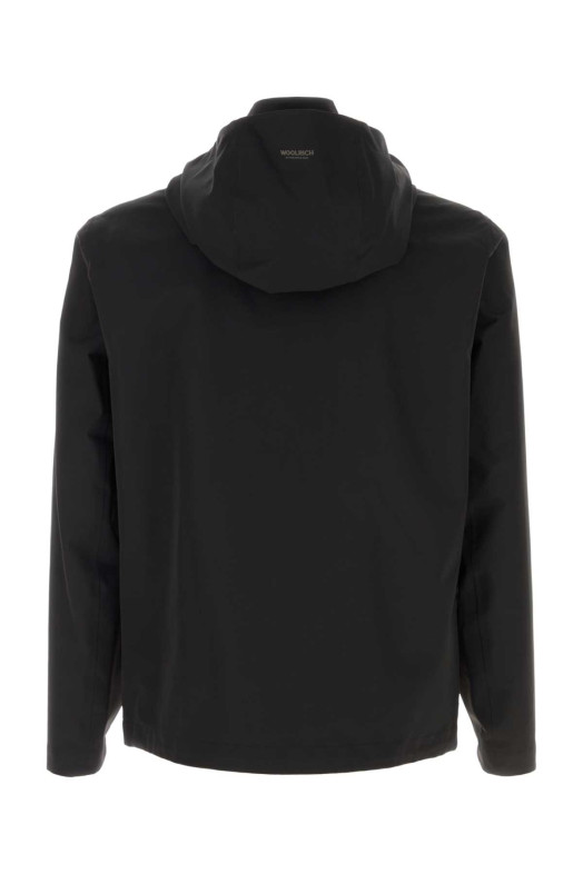 Black polyester jacket White WOOLRICH (CFWOOU2130MRUT4018)
