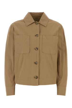 Camel cotton shirt WOOLRICH (CFWWOS2019FRUT4132)