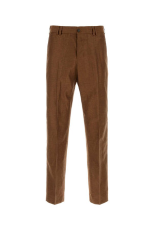 Brown wool blend Michael pant PT TORINO (COASJDB00REWSD81)