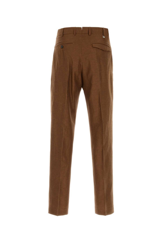 Brown wool blend Michael pant PT TORINO (COASJDB00REWSD81)