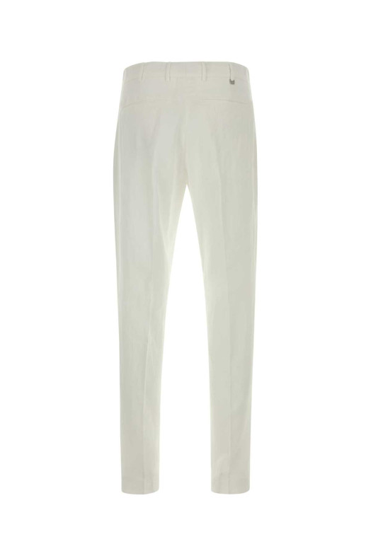 White lyocell blend pant PT TORINO (CORTZ1Z00FWDSD61)