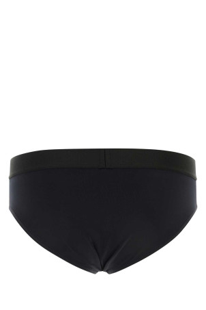 Black stretch nylon swimming brief DSQUARED (D7B2E6590)