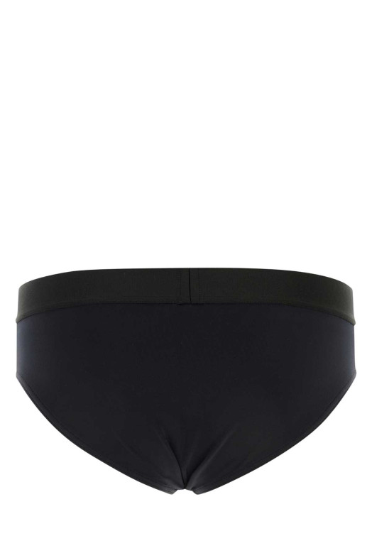 Black stretch nylon swimming brief DSQUARED (D7B2E6590)