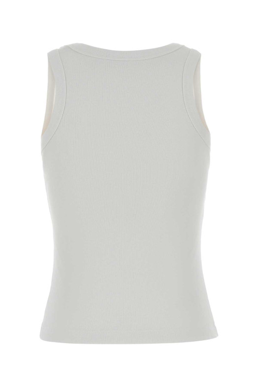 White stretch cotton tank top KENZO (FG52TO2004SJ)