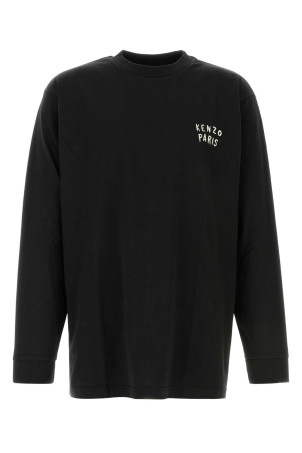 Black cotton t-shirt KENZO (FG55TL3034SY)
