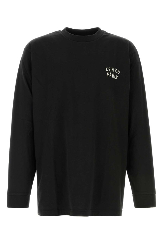 Black cotton t-shirt KENZO (FG55TL3034SY)