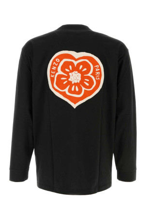 Black cotton t-shirt KENZO (FG55TL3034SY)
