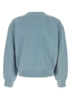 Powder light-blue cotton sweatshirt MARNI (FUMU0151GXUSCY95)