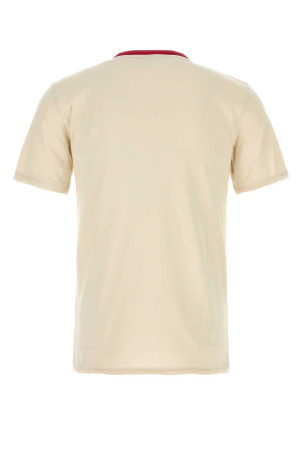 Ivory cotton t-shirt DOLCE & GABBANA (G8TI9TG7POX)
