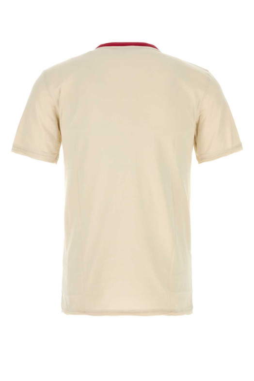 Ivory cotton t-shirt DOLCE & GABBANA (G8TI9TG7POX)