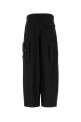 Black viscose blend cargo pant GIORGIO ARMANI (GM003419TE10088)