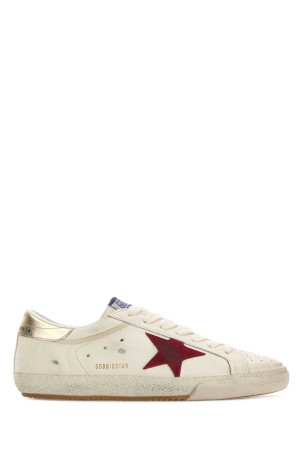 White leather Super Star sneakers GOLDEN GOOSE DELUXE BRAND (GMF01003F008137)