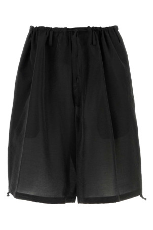 Black jersey bermuda shorts Black YOHJI YAMAMOTO (HKP27219)