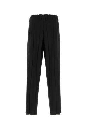 Black polyester pant HOMME PLISSE' ISSEY MIYAKE (HP66FF177)