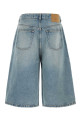 Denim bermuda shorts Lilac AMI (HSO838DE0046)