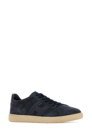 Navy blue suede sneakers HOGAN (HXM6470FY8TUHO)