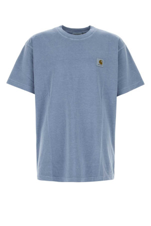 Cerulean blue cotton oversize S/S Nelson T-Shirt CARHARTT WIP (I029949)