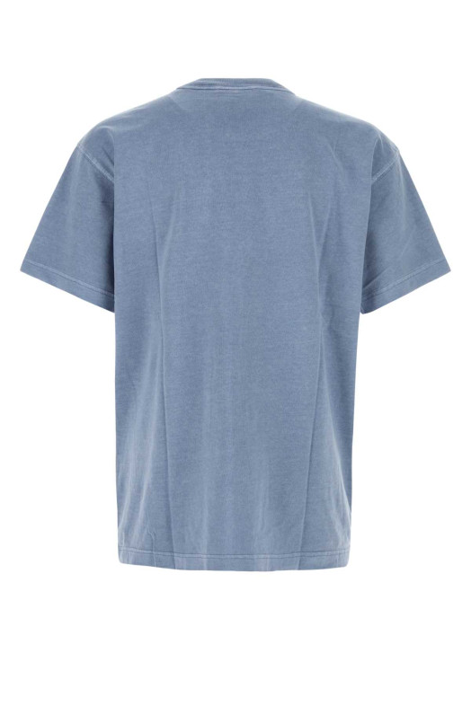 Cerulean blue cotton oversize S/S Nelson T-Shirt CARHARTT WIP (I029949)