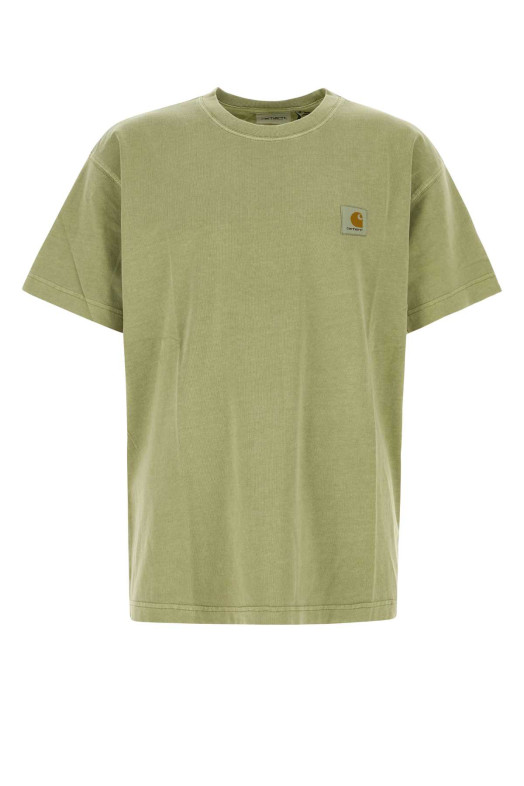 Sage green cotton oversize S/S Nelson T-Shirt CARHARTT WIP (I029949)