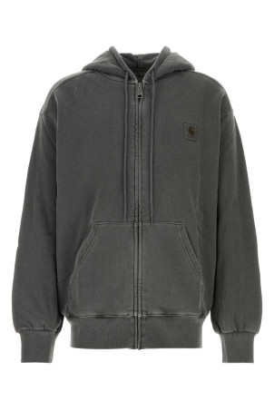 Charcoal cotton Hooded Nelson Jacket CARHARTT WIP (I033064)