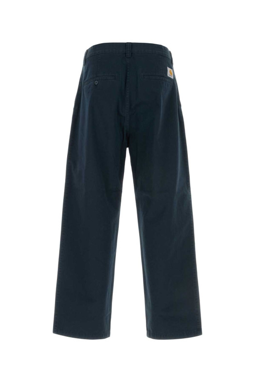 Navy blue cotton Brady Pant CARHARTT WIP (I035655)