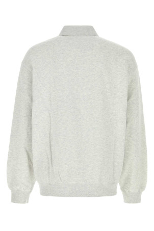 Melange grey cotton WIP Label Polo Sweat CARHARTT WIP (I036349)