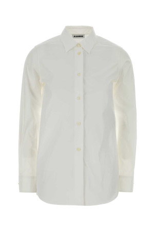 White poplin shirt White JIL SANDER (J03DL0222J45342)