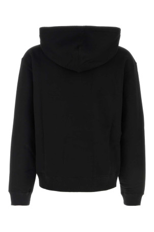 Black cotton sweatshirt JIL SANDER (J22GU0149J20128)