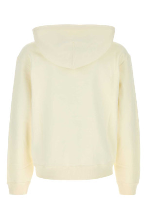 Ivory cotton sweatshirt White JIL SANDER (J22GU0149J20128)