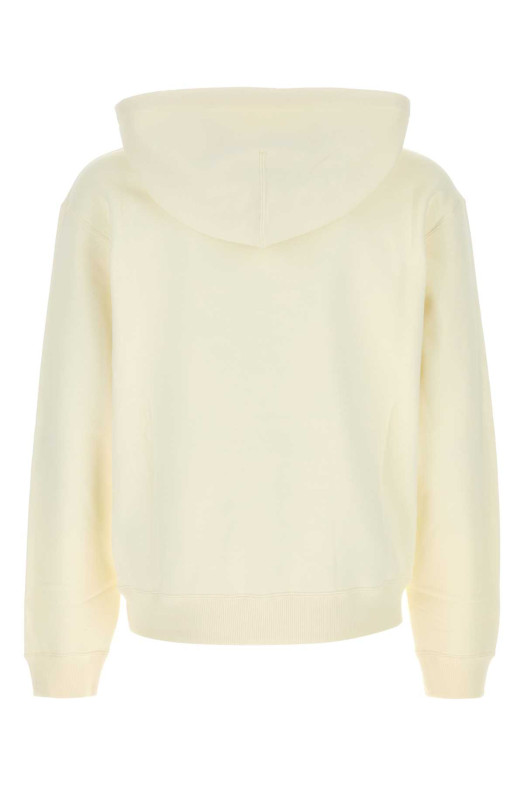 Ivory cotton sweatshirt White JIL SANDER (J22GU0149J20128)