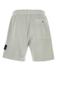 Light grey cotton bermuda shorts STONE ISLAND (L1S156200014S0060)