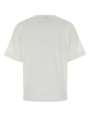 White cotton t-shirt BRUNELLO CUCINELLI (M0T81BZ100)