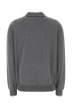 Dark grey wool polo shirt MIU MIU (MML05JSOOO16WJ)