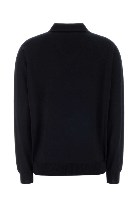 Midnight blue wool polo shirt MIU MIU (MML05JSOOO16WJ)