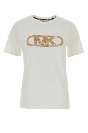 White cotton t-shirt White MICHAEL BY MICHAEL KORS (MS651SC97J)
