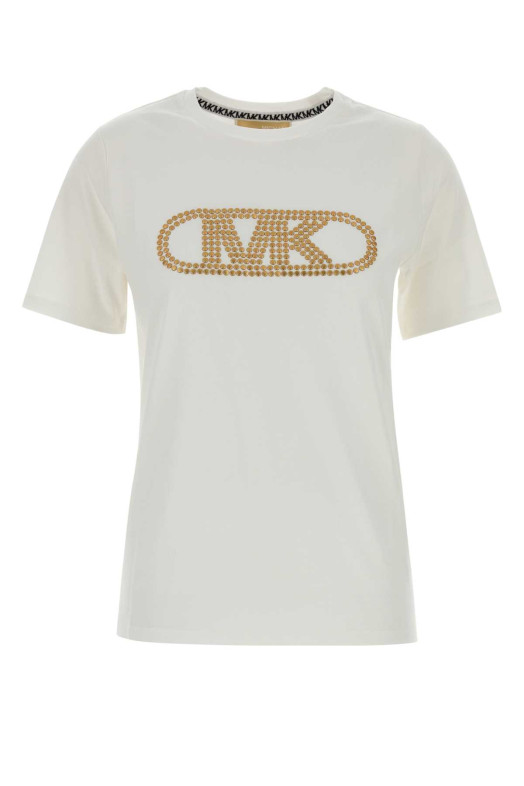 White cotton t-shirt White MICHAEL BY MICHAEL KORS (MS651SC97J)