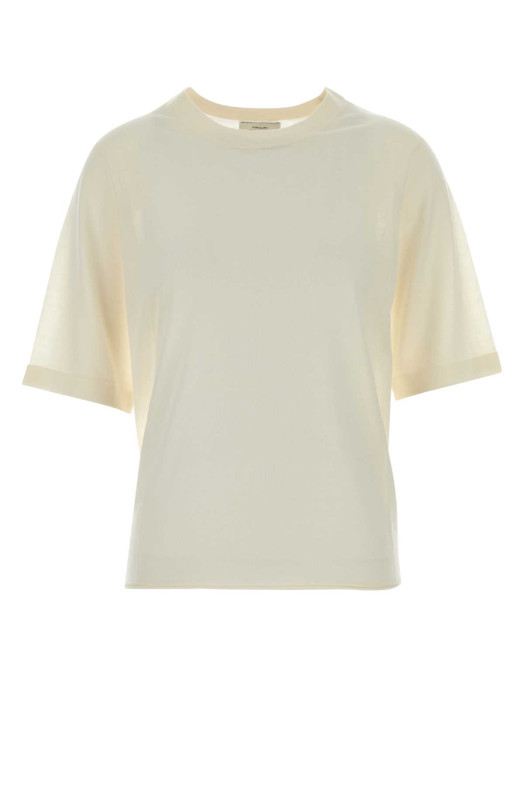 Cream cashmere Nala t-shirt Beige LOULOU DE SAISON (NALA)