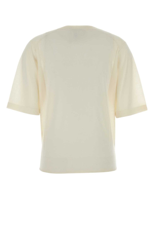 Cream cashmere Nala t-shirt Beige LOULOU DE SAISON (NALA)