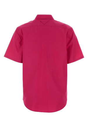 Fuchsia poplin shirt PRADA (P432JSOOO1XV2)