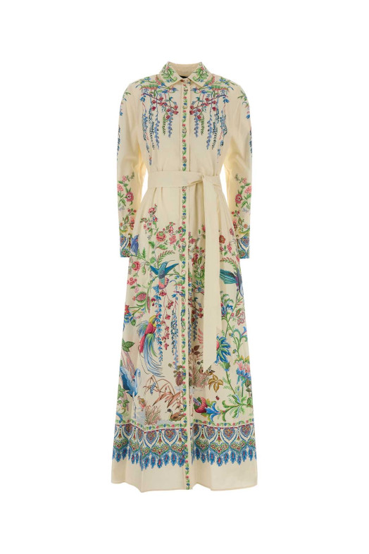 Printed poplin shirt dress ETRO (WRHA0591AKH59)