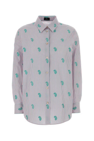 Embroidered poplin shirt ETRO (WRIA001399TJ5D9)