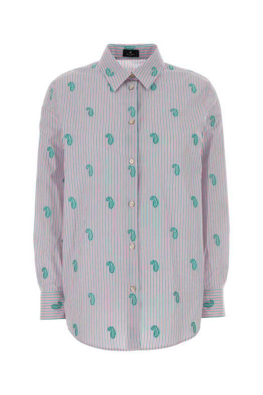 Embroidered poplin shirt ETRO (WRIA001399TJ5D9)